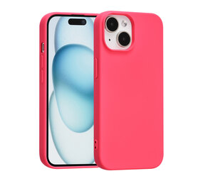 TUNIQ TUNIQ iPhone 15 Back-Cover hul - Hot Pink TUNIQ TUNIQ iPhone 15 Back-Cover hul - Hot Pink