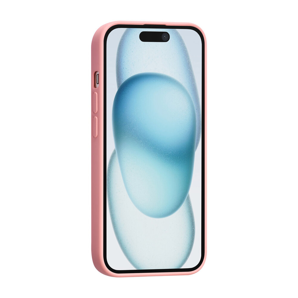 TUNIQ TUNIQ iPhone 15 Backcover hoesje - Zalmroze TUNIQ TUNIQ iPhone 15 Backcover hoesje - Zalmroze