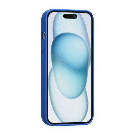 TUNIQ TUNIQ iPhone 15 Backcover hoesje - Diepblauw TUNIQ TUNIQ iPhone 15 Backcover hoesje - Diepblauw