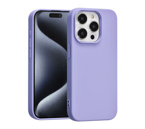 TUNIQ TUNIQ iPhone 15 Pro Back-Cover hul - Lila TUNIQ TUNIQ iPhone 15 Pro Back-Cover hul - Lila