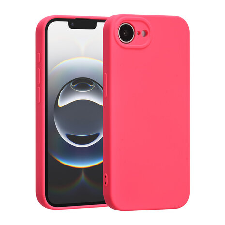 TUNIQ TUNIQ iPhone 16e Back-Cover hul - Hot Pink TUNIQ TUNIQ iPhone 16e Back-Cover hul - Hot Pink