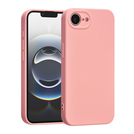 TUNIQ TUNIQ iPhone 16e Backcover hoesje - Zalmroze TUNIQ TUNIQ iPhone 16e Backcover hoesje - Zalmroze