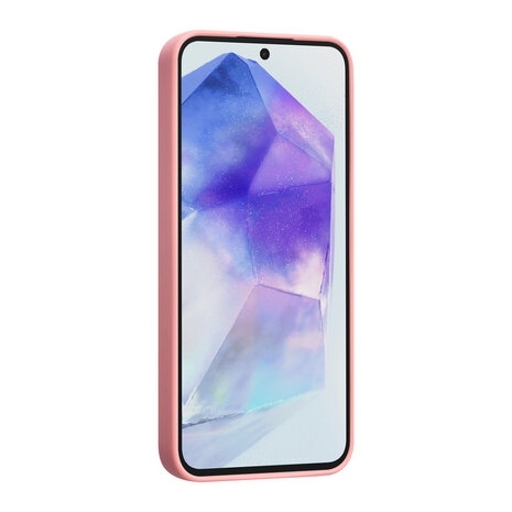 TUNIQ TUNIQ Galaxy A55 Back-Cover hul - Lachsrosa TUNIQ TUNIQ Galaxy A55 Back-Cover hul - Lachsrosa