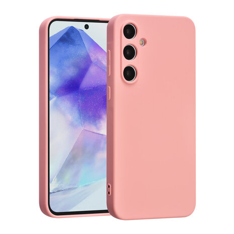 TUNIQ TUNIQ Galaxy A55 Back-Cover hul - Lachsrosa TUNIQ TUNIQ Galaxy A55 Back-Cover hul - Lachsrosa