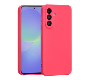 TUNIQ TUNIQ Galaxy A56 Backcover hoesje - Felroze TUNIQ TUNIQ Galaxy A56 Backcover hoesje - Felroze