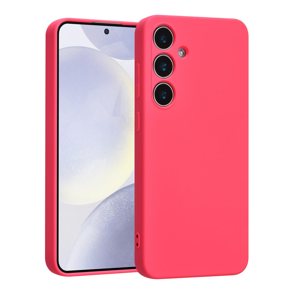 TUNIQ TUNIQ Galaxy S24 Backcover hoesje - Felroze TUNIQ TUNIQ Galaxy S24 Backcover hoesje - Felroze