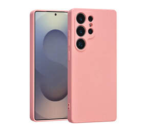 TUNIQ TUNIQ Galaxy S25 Ultra Backcover hoesje - Zalmroze TUNIQ TUNIQ Galaxy S25 Ultra Backcover hoesje - Zalmroze