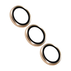 TUNIQ Galaxy S25 Plus Lens Protector - Tempered Glass - Gold