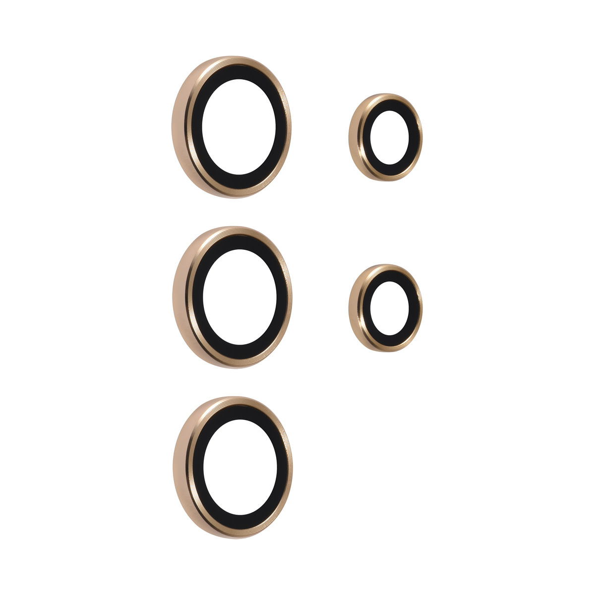 TUNIQ TUNIQ Galaxy S25 Ultra Lens Protector - Tempered Glass - Goud