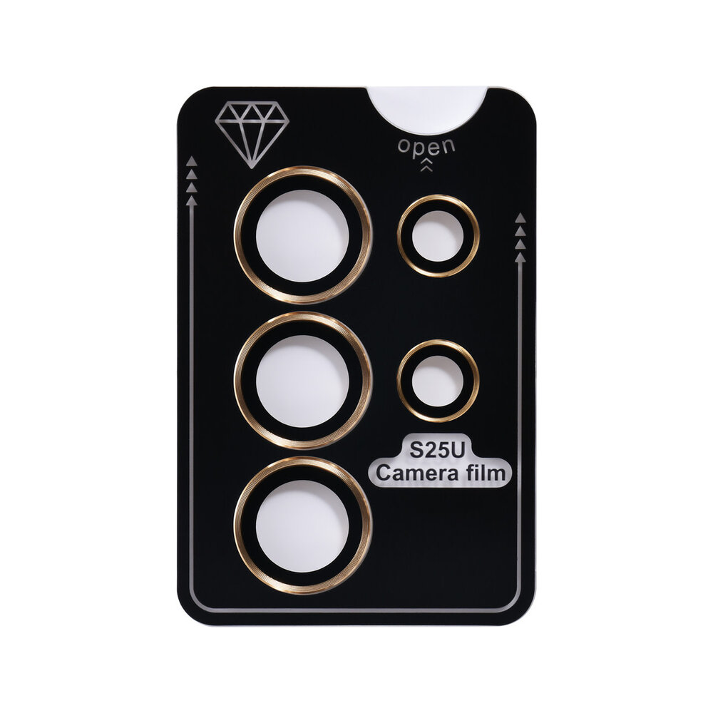 TUNIQ TUNIQ Galaxy S25 Ultra Lens Protector - Tempered Glass - Goud TUNIQ TUNIQ Galaxy S25 Ultra Lens Protector - Tempered Glass - Goud