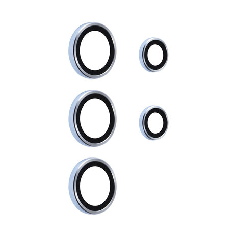 TUNIQ TUNIQ Galaxy S25 Ultra Lens Protector - Tempered Glass - Blauw TUNIQ TUNIQ Galaxy S25 Ultra Lens Protector - Tempered Glass - Blauw