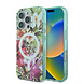 Guess Guess iPhone 16 Pro Max Back cover coque - Magsafe IML - Jungle Design - Orange Guess Guess iPhone 16 Pro Max Back cover coque - Magsafe IML - Jungle Design - Orange