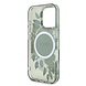 Guess Guess iPhone 16 Pro Backcover hoesje - Magsafe IML - Flower Design & Tonal Circle Logo - Groen Guess Guess iPhone 16 Pro Backcover hoesje - Magsafe IML - Flower Design & Tonal Circle Logo - Groen