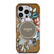 Guess Guess iPhone 16 Pro Backcover hoesje - Magsafe IML - Flower Design & Tonal Circle Logo - Bruin Guess Guess iPhone 16 Pro Backcover hoesje - Magsafe IML - Flower Design & Tonal Circle Logo - Bruin