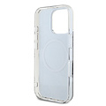 Guess Guess iPhone 16 Pro Max Backcover hoesje - Magsafe IML - 4G Peony - Zwart