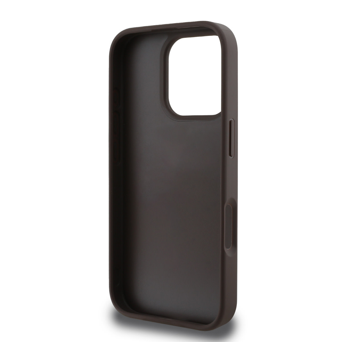 Guess Guess iPhone 16 Pro Max Backcover hoesje - PU Leather - 4G Peony - Bruin, foto 6 van 6