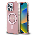 Guess Guess iPhone 16 Pro Back cover coque - Magsafe IML - Rhinestones - Rose