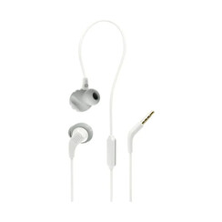 JBL Endurance Run 2 Wired Waterproof Sports In-Ear Earphone - White