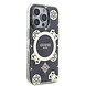 Guess Guess iPhone 16 Pro Max Back-Cover hul - Magsafe IML - 4G Peony - Schwarz Guess Guess iPhone 16 Pro Max Back-Cover hul - Magsafe IML - 4G Peony - Schwarz
