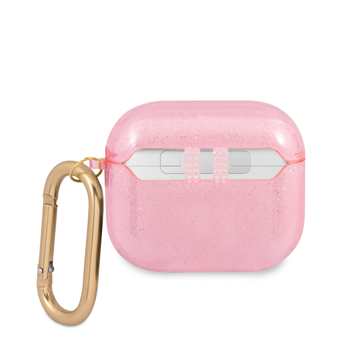 Guess Guess Airpods 3 Case - Colored Glitter - Roze, foto 2 van 3