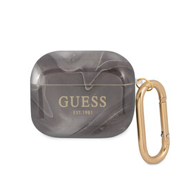 Guess Guess Airpods 3 Case - Shiny New Marble - Noir Guess Guess Airpods 3 Case - Shiny New Marble - Noir