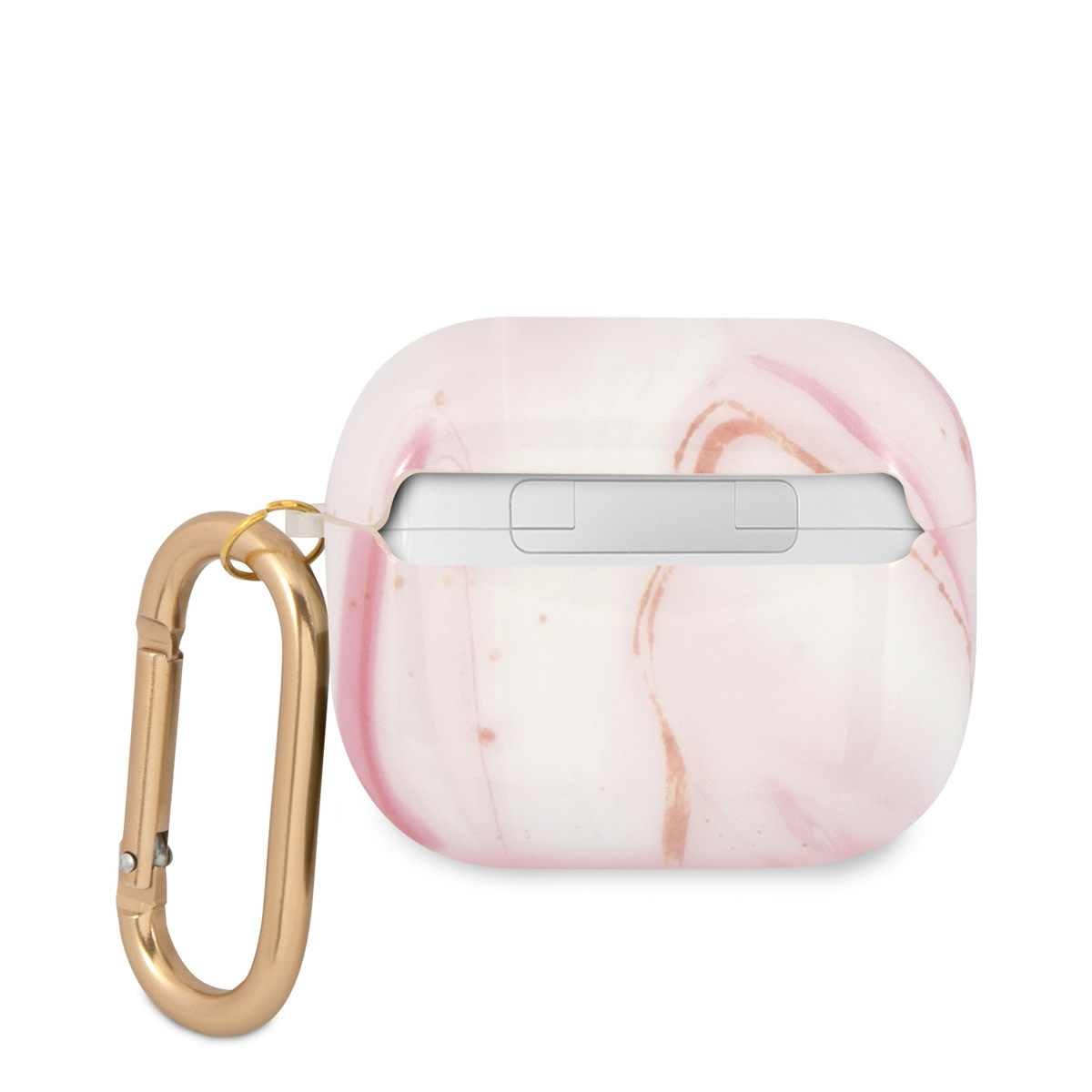 Guess Guess Airpods 3 Case - Shiny New Marble - Roze, foto 2 van 3