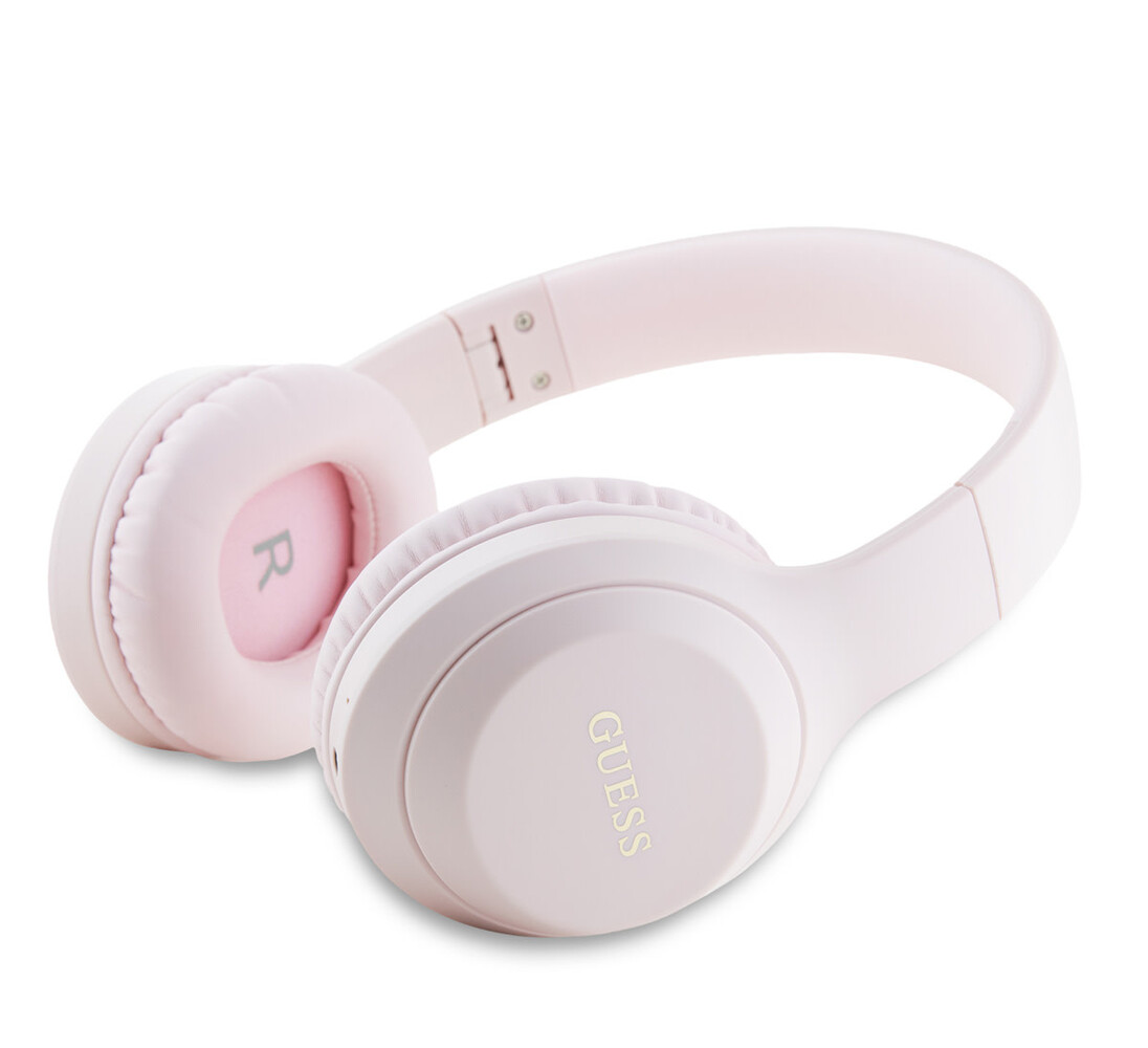 Guess Guess Bluetooth Headset - Classic Printed Logo - Rose Guess Guess Bluetooth Headset - Classic Printed Logo - Rose