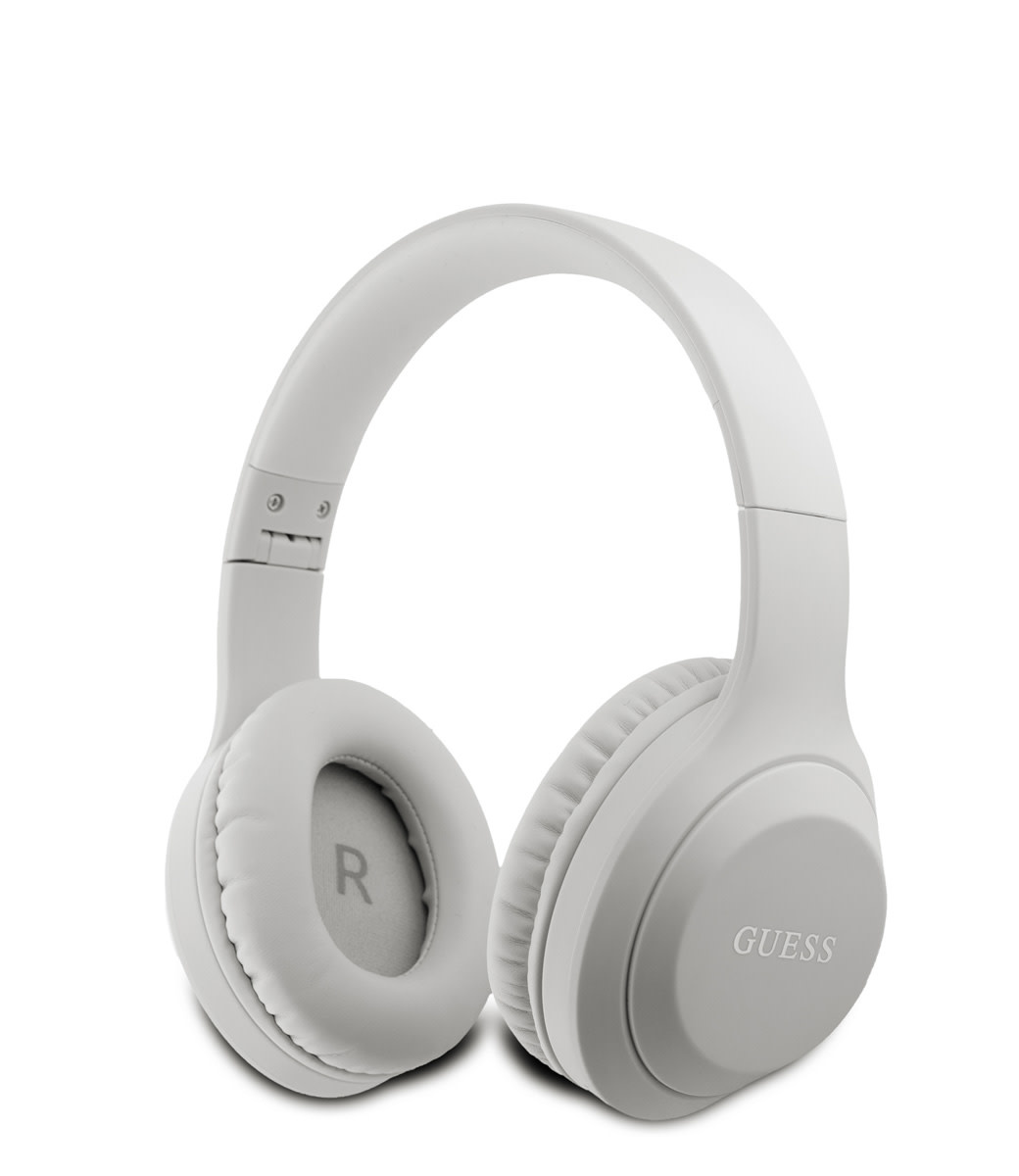 Guess Guess Bluetooth Headphones - Classic Printed Logo - Zilver