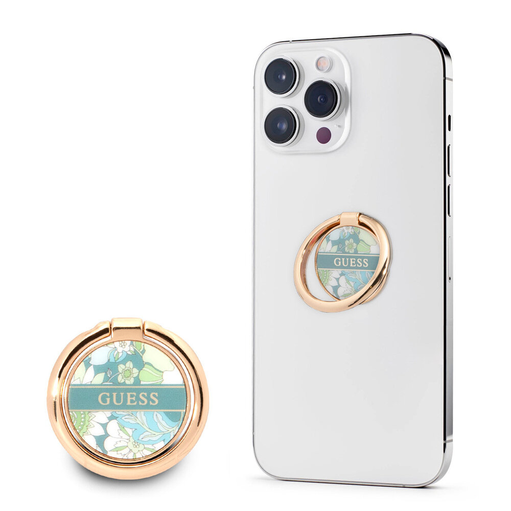 Guess Guess Phone ring holder - Flower Ring Stand - Green Guess Guess Phone ring holder - Flower Ring Stand - Green