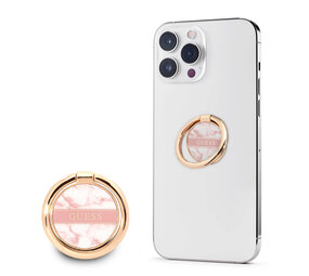 Guess Guess Phone ring holder - Marble Ring Stand - Pink Guess Guess Phone ring holder - Marble Ring Stand - Pink