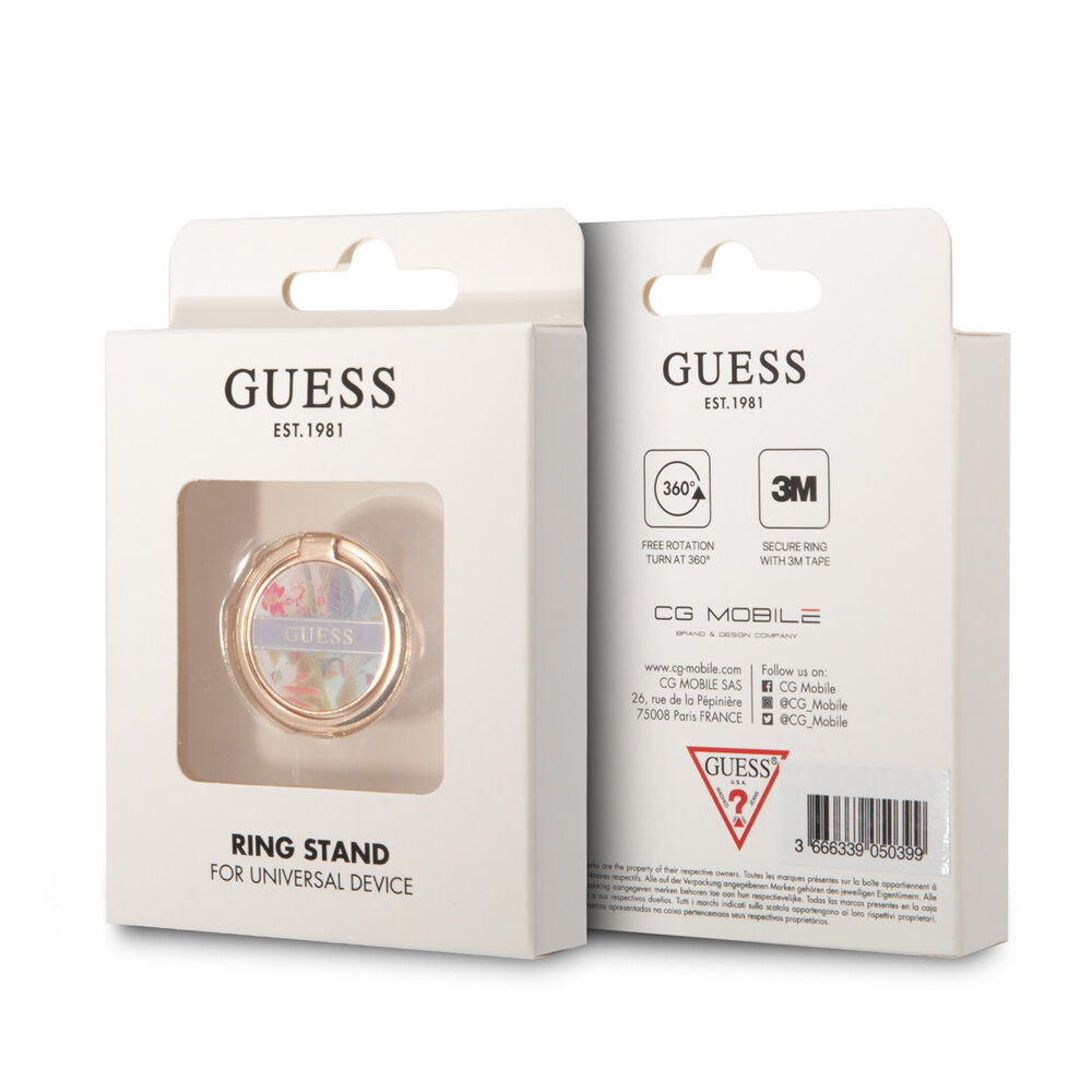 Guess Guess Phone ring holder - Flower Ring Stand - Purple Guess Guess Phone ring holder - Flower Ring Stand - Purple