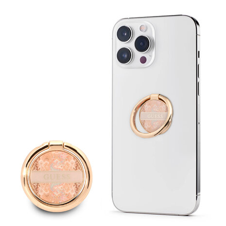 Guess Guess telefonringhalter - Flower Ring Stand - Paisley Gold Guess Guess telefonringhalter - Flower Ring Stand - Paisley Gold