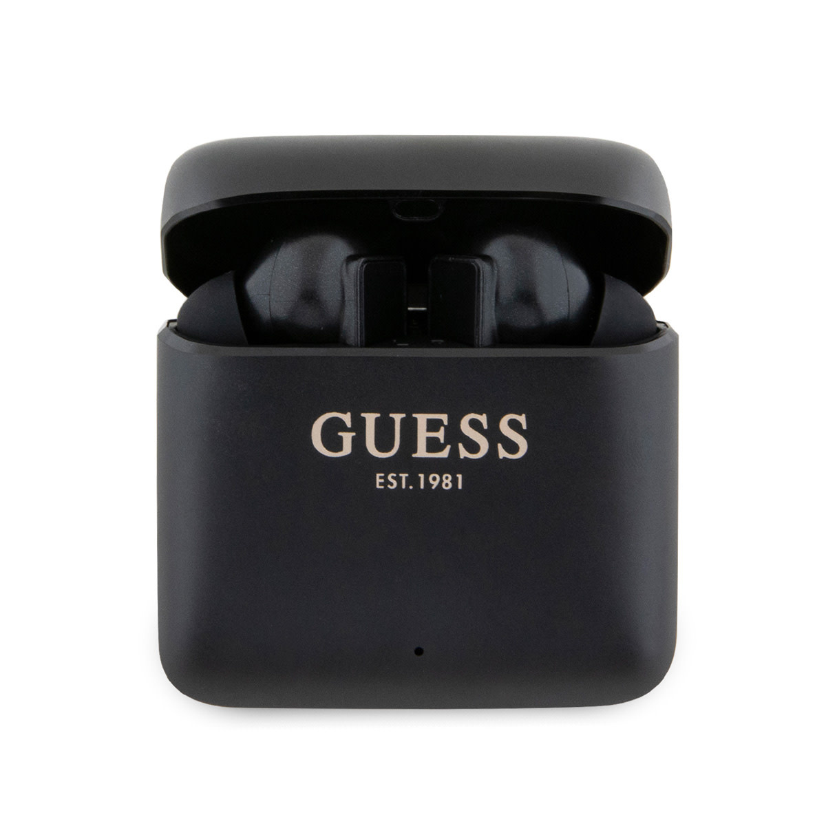 Guess Guess True Wireless Bluetooth Earbuds - Satined Finish - Zwart
