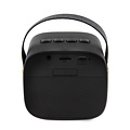 Guess Guess Wireless Bluetooth Speaker with Handle - PU Leather - Script Logo - Schwarz