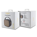 Guess Guess Wireless Bluetooth Speaker with Handle - PU Leather - Script Logo - Schwarz