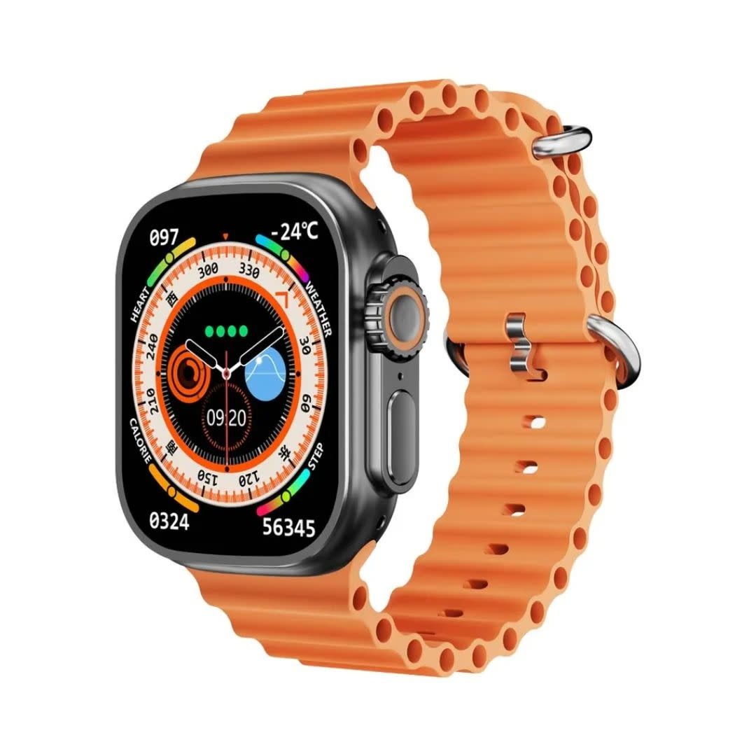 Porodo Ultra Ultimo Titan Smart Watch - Zwart, foto 2 van 4