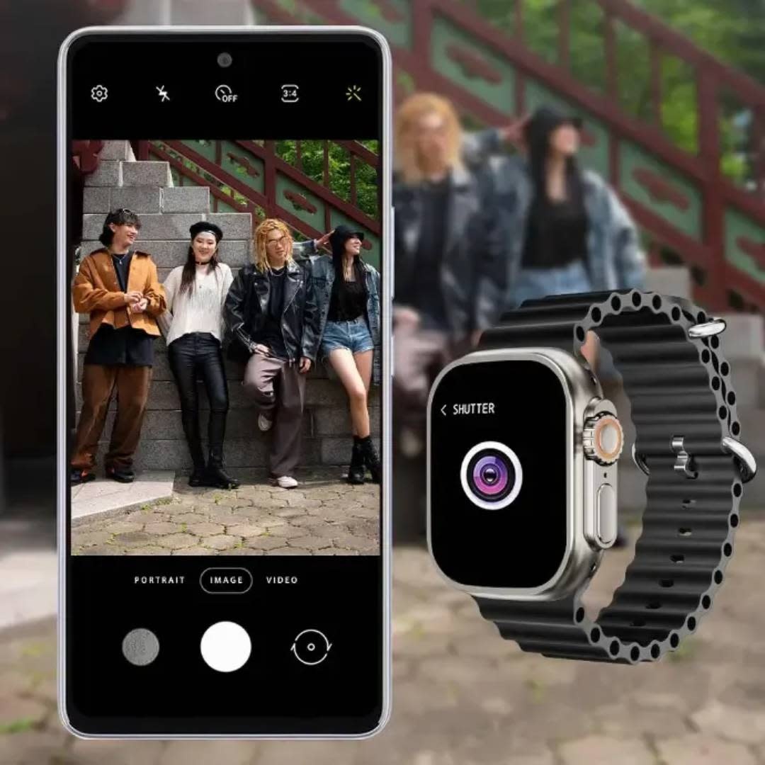 Porodo Ultra Ultimo Titan Smart Watch - Zwart, foto 4 van 4