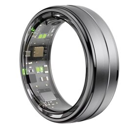 Green Lion Green Lion Smart Health Tracker Ring - Size 10 - Black