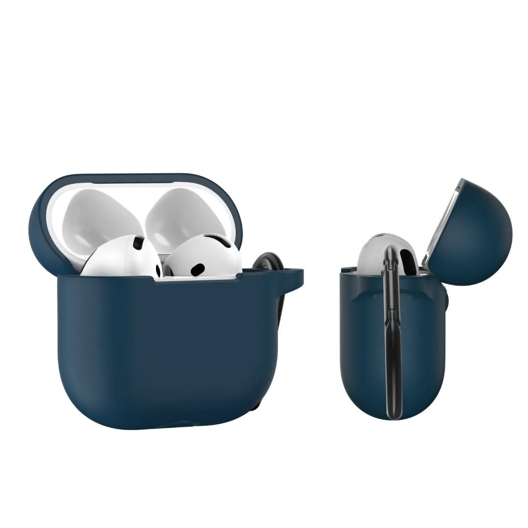 Green Lion Green Lion Airpods 4 Case - Berlin Series - Blauw, foto 2 van 3