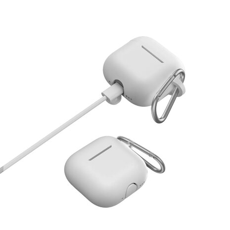 Green Lion Green Lion Airpods 4 Case - Berlin Series - White Green Lion Green Lion Airpods 4 Case - Berlin Series - White