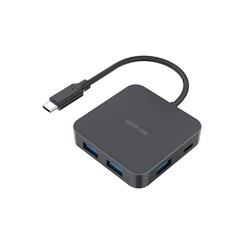 Green Lion GHB-7 - a 7 in 1 USB-C HUB - Black