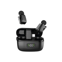 Green Lion Flex Mic Duo 2 in 1 - Type C to Lightning - Black