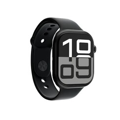 Green Lion Active SE 46 Smart Watch - Jet Black & Black Strap