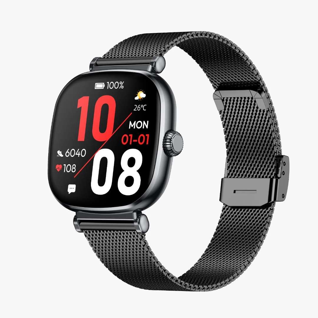 Green Lion Green Lion Princess Smart Watch - Glossy Black, foto 2 van 6