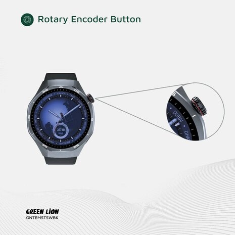 Green Lion Green Lion Tech Master Smart Watch - Noir Green Lion Green Lion Tech Master Smart Watch - Noir