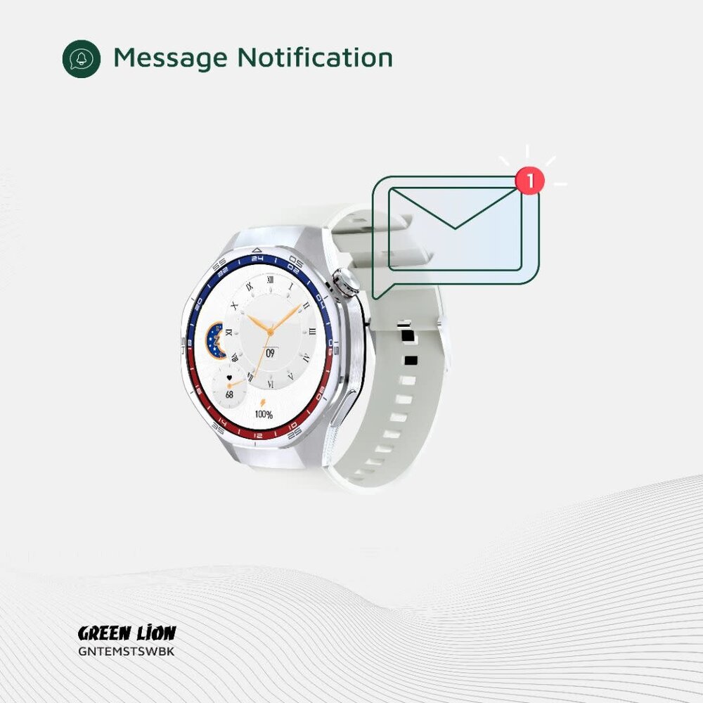 Green Lion Green Lion Tech Master Smart Watch - Silver Green Lion Green Lion Tech Master Smart Watch - Silver