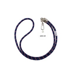 Green Lion Neck Strap Lanyard - Dark Blue