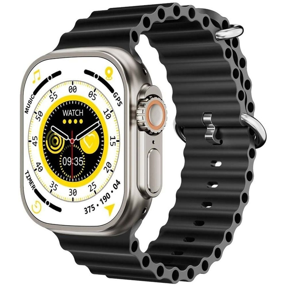 Porodo Ultra Ultimo Titan Smart Watch - Zwart