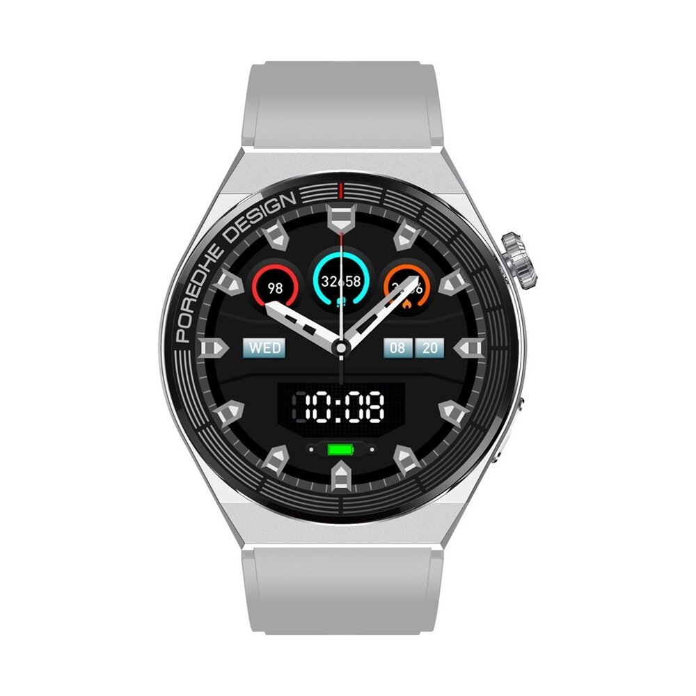 Porodo Zebro Smart Watch - Silber Porodo Zebro Smart Watch - Silber