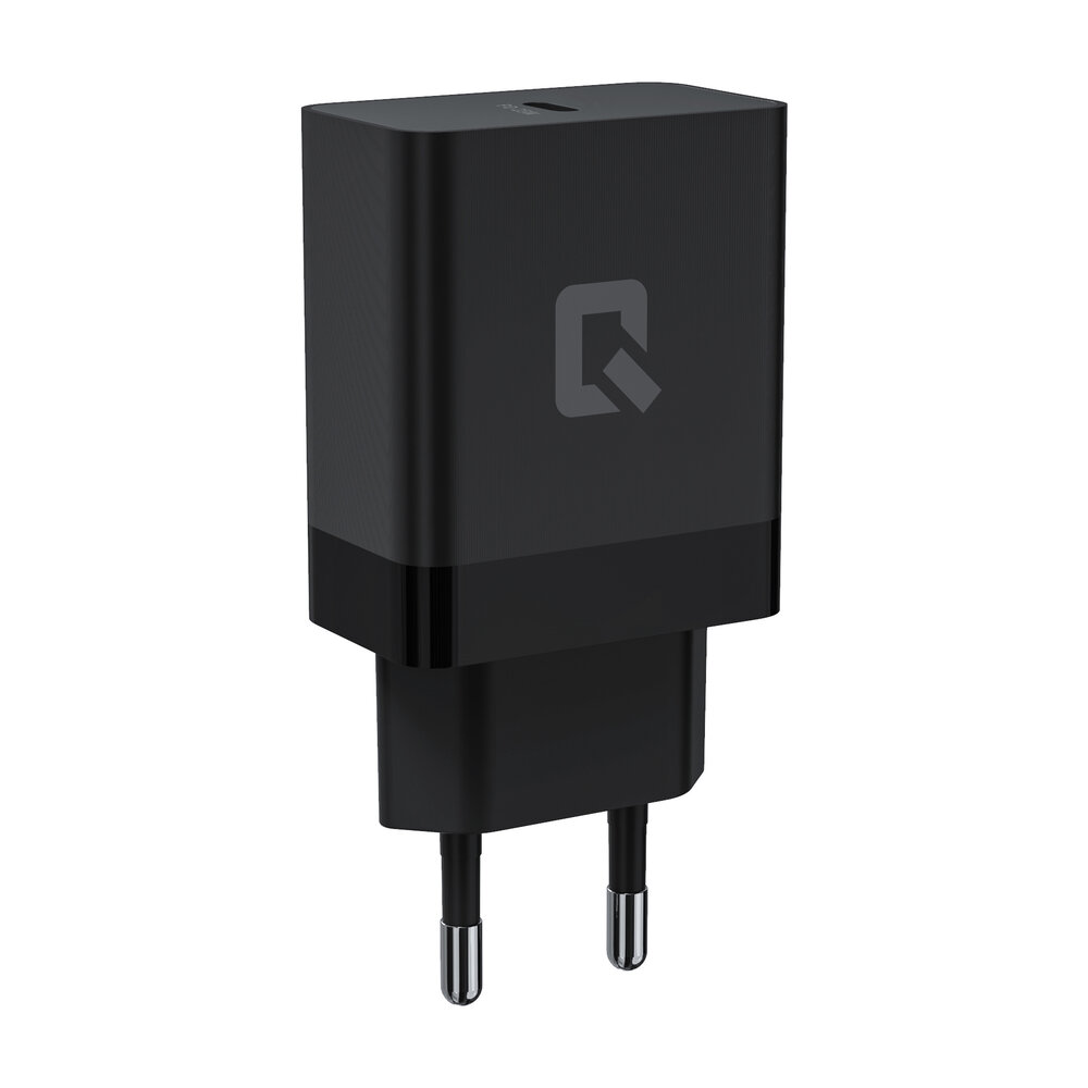 TUNIQ TUNIQ Fast Charger PD 25W Adapter mit Lightning-zu-USB Type-C Kabel - Schwarz TUNIQ TUNIQ Fast Charger PD 25W Adapter mit Lightning-zu-USB Type-C Kabel - Schwarz